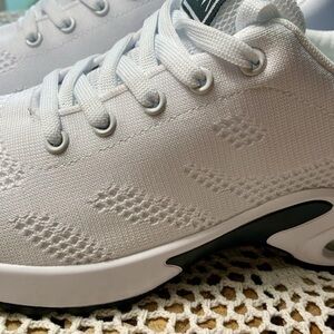 Asics White Knit Sneakers